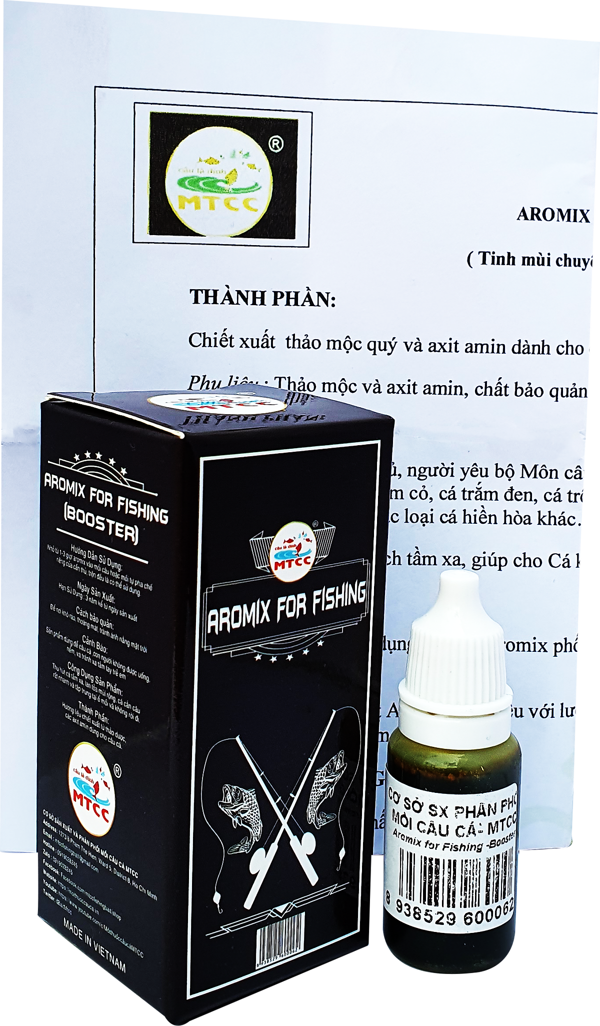 Aromix for Fishing-Booster ( Tinh mùi dùng cho Câu Cá)